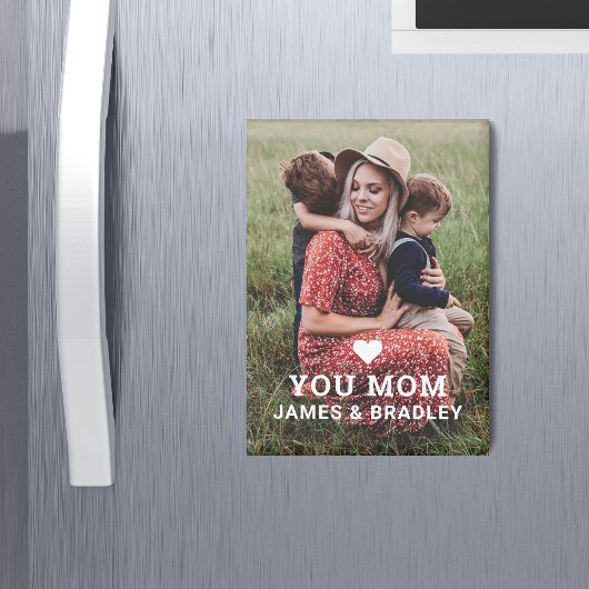 Niedliche HERZEN LIEBE SIE MAMA Muttertag Magnet