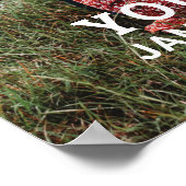 Niedliche HERZEN LIEBE SIE MAMA Muttertag Poster (Ecke)