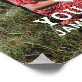 Niedliche HERZEN LIEBE SIE MAMA Muttertag Poster (Ecke)