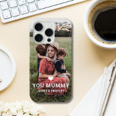 Niedliche HERZEN LIEBE SIE MUMMY Mother Day Foto Case-Mate iPhone Hülle