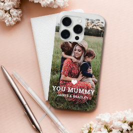 Niedliche HERZEN LIEBE SIE MUMMY Mother Day Foto Case-Mate iPhone 14 Pro Hülle