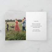 Niedliche HERZEN-LIEBE SIE MUTTERTAGLICHES Foto Karte (Innenseite)