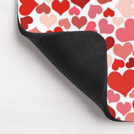 Niedliche Herzen Mousepad (Ecke)