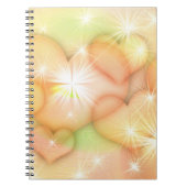 Niedliche Herzen Notizblock (Vorderseite)