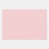 Niedliche Herzen rosa Geschenkpapier Set (Vorderseite 3)