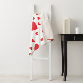 Niedliche Herzen Sherpadecke (Beispiel)