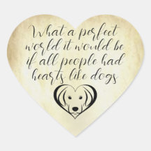 Niedliche Herzen wie Hunde perfekte Welt