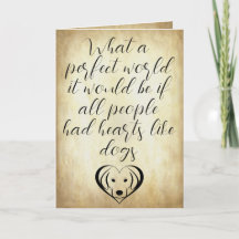 Niedliche Herzen wie Hunde perfekte Welt