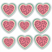 niedliche Herzklopfen Aufkleber (Vorderseite)