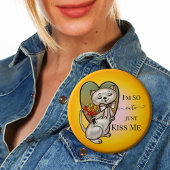 Niedliche Herzklopftaste Button