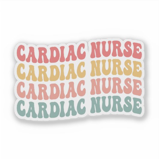 Niedliche Herzkrankheit Aufkleber (Vorderseite)