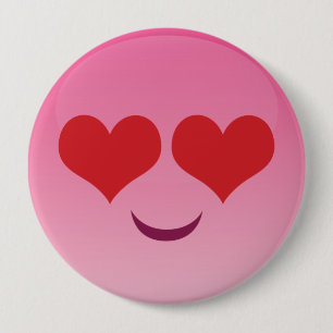 Niedliche Herzmuskelschmerzen Emoji Button