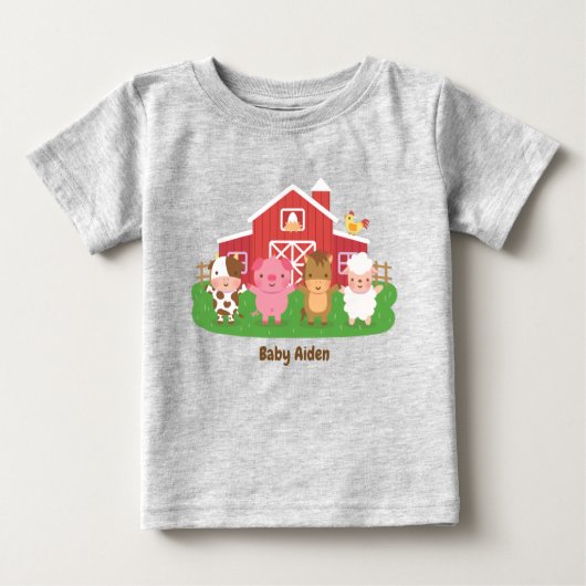 Niedliche Heuschnuppe Baby T-shirt (Vorderseite)