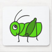 Niedliche Heuschrecke Mousepad (Vorne)