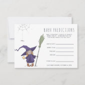 Niedliche Hexe | Baby Shooting Game Einladung (Vorderseite)