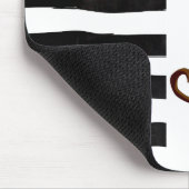 Niedliche Hexe im Lila HutHalloween Mousepad (Ecke)