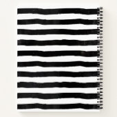 Niedliche Hexe im Lila HutHalloween Notizblock (Rückseite)