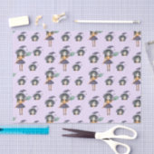 Niedliche Hexe Seidenpapier (Handwerk)