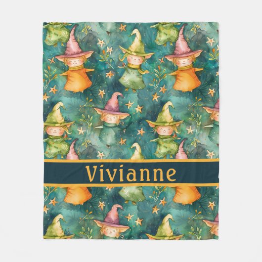 Niedliche Hexen Tosca Fleece Blanket (Vorderseite)