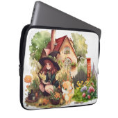 Niedliche Hexen- und Foxelektronik-Tasche Laptopschutzhülle (Vorne Rechts)