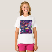 Niedliche Hexenbrauen T-Shirt (Vorne ganz)