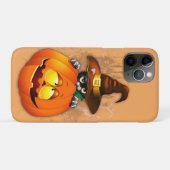 Niedliche Hexenkatze und KürbisHalloween-Freunde Case-Mate iPhone Hülle (Rückseite (Horizontal))