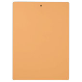 Niedliche Hexenkatze und KürbisHalloween-Freunde Klemmbrett (Rückseite)