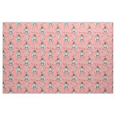 Niedliche Hexenmädchen mit Fledermäusen Stoff (Fat Quarter (45,7 x 55,9 cm))