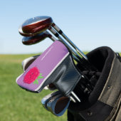 Niedliche Himbeere-Cartoon-Abbildung Golf Headcover (In Situ)