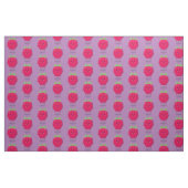 Niedliche Himbeere-Cartoon-Abbildung Stoff (Fat Quarter (45,7 x 55,9 cm))