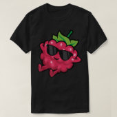 Niedliche Himbeere Früchte Relaunch Lazy Raspberry T-Shirt (Design vorne)