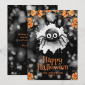 Niedliche Himmelskarte Halloween Feiertagskarte (Vorne/Hinten)