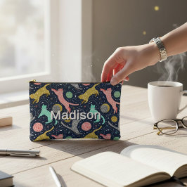 Niedliche Himmelskatzen Personalisiert Zubehörtasche