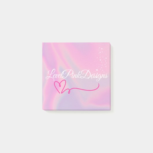 Niedliche Hinweise nach dem IT-System Post-it Klebezettel (Vorderseite)