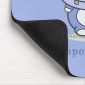 Niedliche Hippo-Maus-Pad Mousepad (Ecke)