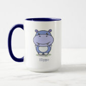 Niedliche Hippo-Tasse Tasse (Links)