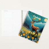 Niedliche Hirsche Blume Weidenfantasie Planer (Anzeige)