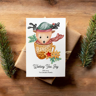 Niedliche Hirsche Tasse Weihnachten