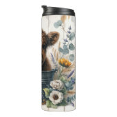 Niedliche Hochland-Kuh-Lover-Geschenkfarm Thermosbecher (Nach rechts gedreht)