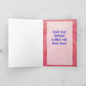 Niedliche Hochlandkuh Karte (Innenseite)