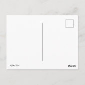 Niedliche Hochlandkuh Postkarte (Rückseite)