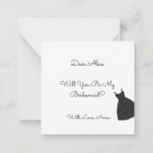 Niedliche Hochzeit in Rosa Mitteilungskarte (Rückseite)