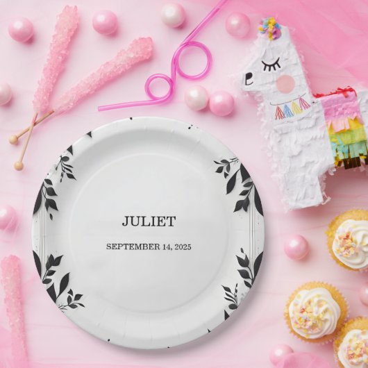 Niedliche Hoffnung wir binden das Brautparty des K Pappteller (Party)