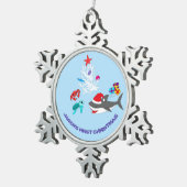 Niedliche Holiday Shark Ornament (Rechts)