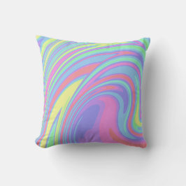 Niedliche holografische Marmorkunst Kissen