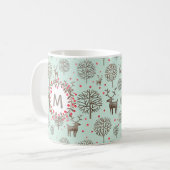 Niedliche Holzbodenreiniger und Aquarellfarben, Mo Kaffeetasse (Vorderseite Links)