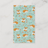 Niedliche Holzbojen Kinderdusche Windelwanne Begleitkarte (Rückseite)