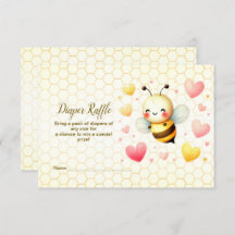 Niedliche Honey Bee Baby Dusche