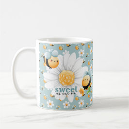 Niedliche Honey Bee Muster Custom Tasse
