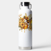 NIEDLICHE HONEYBEES, HONEYCOMBS, JARS HONEY TRINKFLASCHE (Vorderseite)